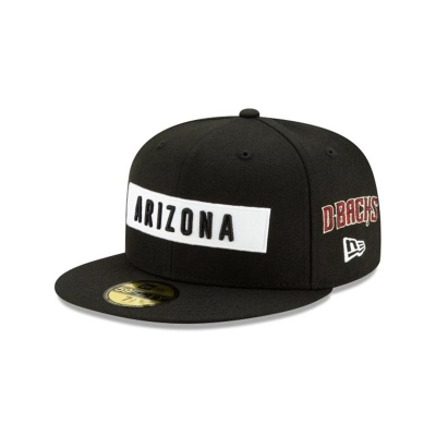 Sapca New Era Arizona Diamondbacks MLB Boxed Wordmark 59FIFTY Fitted - Negrii